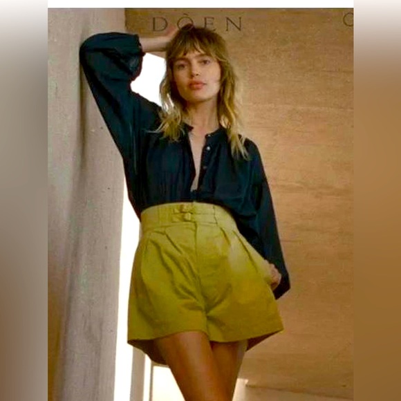 Doen Pants - Doen Heron Shorts in Orégano-10